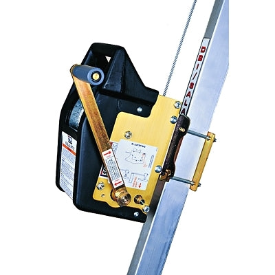 Cabrestante para espacios confinados Salalift™II, 18 m, cable de acero galvanizado, capacidad de carga de 159 kg, mosquetón/gancho giratorio