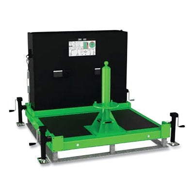Base de sistema de brazo modular Flexiguard™, montaje permanente en el piso, para dos o un solo usuario, capacidad de 310 lb, para usar con sistemas M200