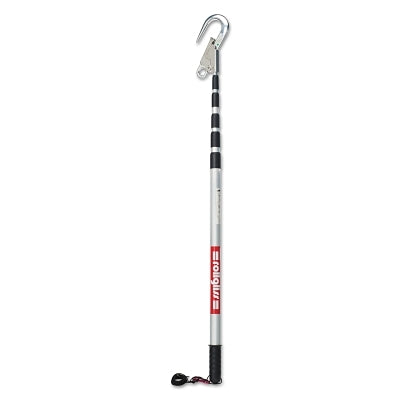 Poste de rescate Rollgliss™, de 1,2 m a 4,8 m, abertura de 5,7 cm, gancho de conexión, 140 kg