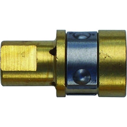 Gas diffuser, brass, 200 A-300 A, for Bernard® style MIG guns and 1500 series contact tips