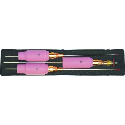 Kit de accesorios TIG, AK-3, utilizado en antorchas de las series 17, 18 y 26