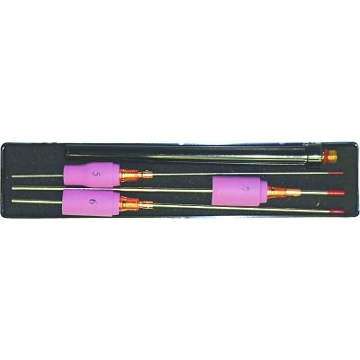Kit de accesorios TIG, AK-4, utilizado en antorchas de las series 9, 20, 22 y 25