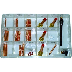 TIG Master accessory kit, MAK-2S, used on torches of the 17, 18 and 26 series
