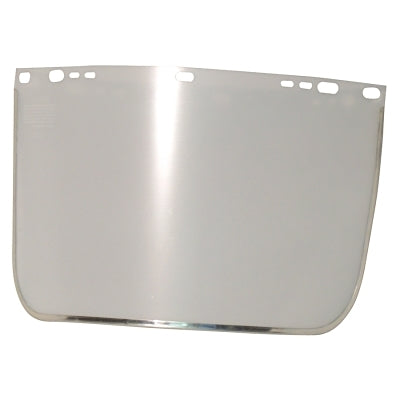 Visera, verde oscuro, sin encuadernar, 16-1/2" de largo x 8" de alto, para adaptadores de casco/gorra Fibre-Metal®