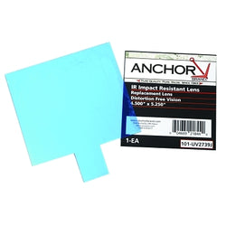 Inner cover lens, 2-1/8 in. x 4-1/16 in., 100% polycarbonate