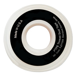 Cinta selladora de roscas de PTFE blanca, 1 pulg. x 600 pulg. de largo