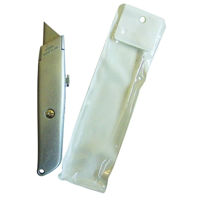 Cuchillos multiusos de hoja retráctil, 7 pulgadas, hoja retráctil de acero, aleación de zinc
