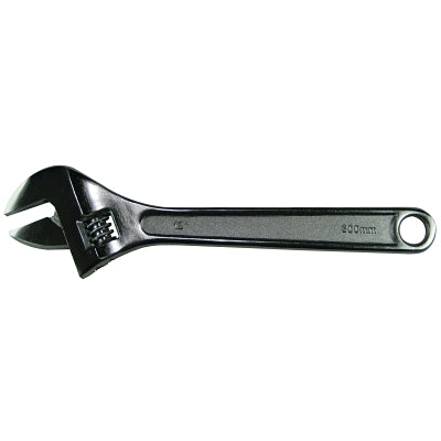 Llave inglesa ajustable, 61 cm de largo, apertura de 6,3 cm, cromada.