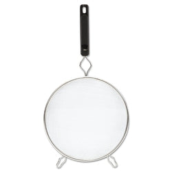 Colador de arena de 8 pulgadas, acero inoxidable