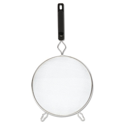 Colador de arena de 8 pulgadas, acero inoxidable