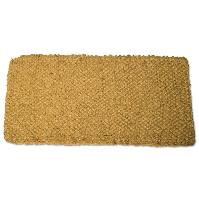 Tapetes de coco, 60 pulgadas de largo, 36 pulgadas de ancho, color bronceado natural