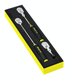 Juego esencial de trinquete de agarre suave con accionamiento de 1/4" y organización PRO-FI™ (alta visibilidad) de 3 piezas