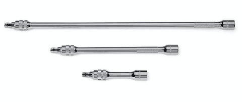 Juego de extensión de oscilación con bloqueo de accionamiento de 3 piezas de 1/4"