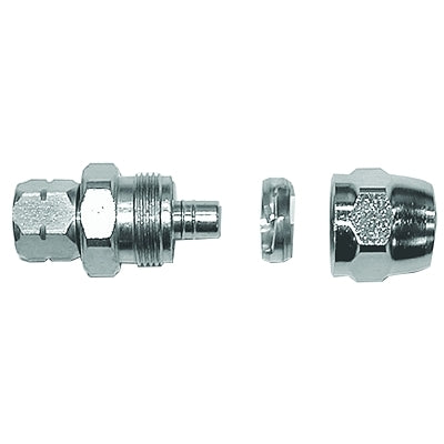 Conectores reutilizables, 3/8 pulg. de diámetro interior, 11/16 pulg. de diámetro exterior, 500 psi