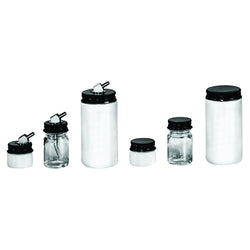 Colored bottles with friction connections, 1/2 oz, cup, glass