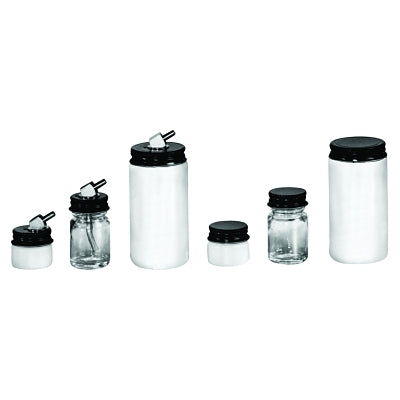 Botellas de color con conexiones de fricción, 1/2 oz, taza, vidrio