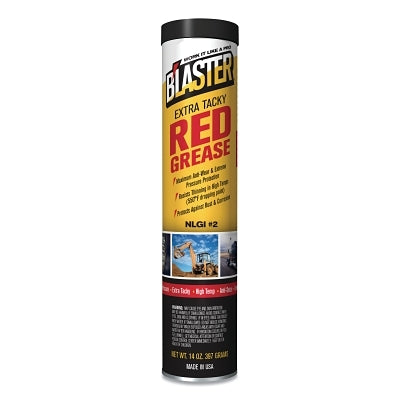 Grasa roja extra pegajosa, 14 oz, NLGI 2