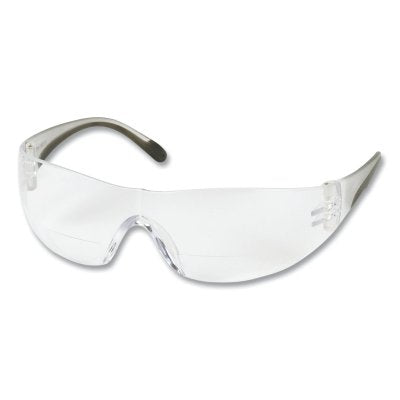 Gafas de seguridad Commander™ semi-sin montura, lentes transparentes, antirayaduras y antivaho
