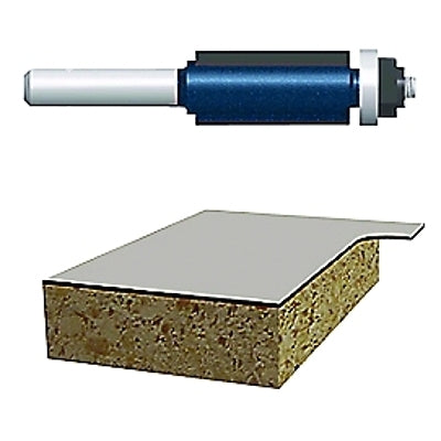 BROCA DE FRESADORA PARA MOLDURAS LAMINADAS DE 3/8" CON C.T. Y B.B.