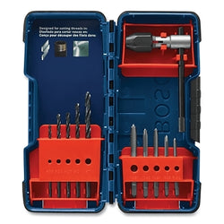BDT Series 11-Piece Tap and Drill Set with T-Handle Tap Wrench