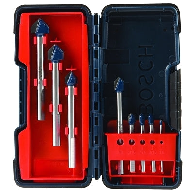 Juegos de brocas para vidrio y azulejos de 8 piezas