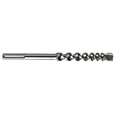 Brocas espirales SDS-max Wild-Bore Multi-Cutter con cabezal en X, 8 pulg. y 7/8 pulg. de diámetro.