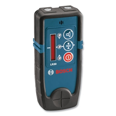 Laser receiver, rotating, double-sided leveling indicator, 500-foot range