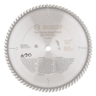Hojas de sierra circular para corte de metal, serie profesional, para metales no ferrosos, 10"