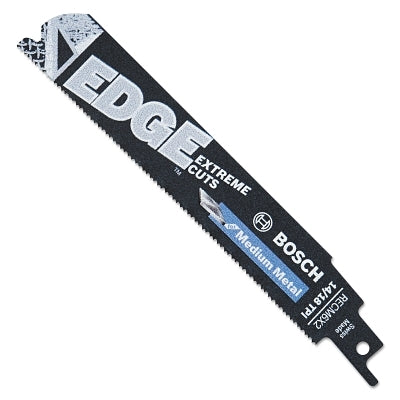 Hojas de sierra recíproca Edge, 9" x 2,06", 8/10 TPI, vástago universal