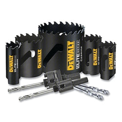 ELITE Series™ 7-Piece Hole Saw Set, 2-7/16" Cutting Depth, Carbide Tip