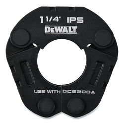 Anillo de prensa IPS compacto de 1-1/4 pulg. para tubería de acero al carbono, acabado galvanizado negro