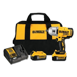 XR 20V MAX* Impact Wrench Kit, Brushless, High Torque, 1/2 in., Hog Ring Anvil, XR POWERSTACK®