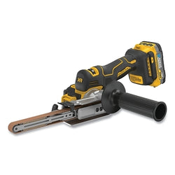 Belt file, 20V MAX* XR®, 1/2 in. wide x 18 in. long belt, 5600 ft/min, includes sanding tools/belts
