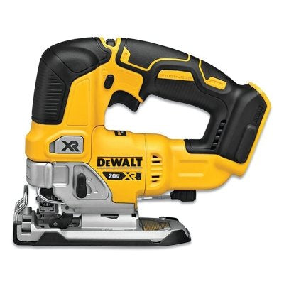 XR® 20V MAX* Cordless Brushless Jigsaw, 3200 rpm, includes blade, battery, charger and case.