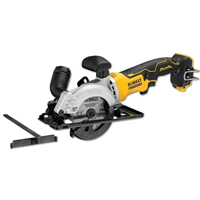 Sierra circular inalámbrica sin escobillas ATOMIC™ 20V MAX*, diámetro de hoja de 4-1/2 in, diámetro de mandril de 3/8 in, 4500 RPM, solo herramienta