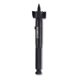 Heavy-duty self-feeding drill bit, 4-5/8" diameter, 5.5" long, carbon steel
