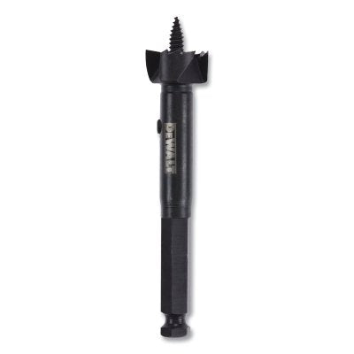 Broca autoalimentadora de alta resistencia, 3-5/8" de diámetro, 5,5" de largo, acero al carbono