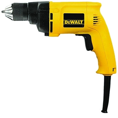 VSR Heavy Duty 3/8" Drills, Keyless Chuck, 2500 RPM, 8 A, Heavy Duty Kit Box