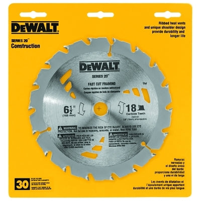 Portable construction saw blades, 7 1/4 inch, 16 teeth