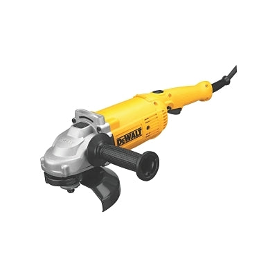 Amoladora angular grande de 4 HP, 9 pulgadas de diámetro, 15 A, 6500 RPM, gatillo de bloqueo