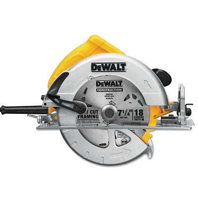 Lightweight circular saw, 120V, 7-1/4" diameter, 5/8" shaft, 15A, 5200 RPM