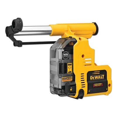Integrated dust extractor for 1-1/8 in. SDS Plus hammers