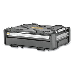 TOUGHSYSTEM® 2.0 DXL™ Workstation Accessory, 2 Shallow Drawers, for 76 cm Workstation, 76 cm L x 56 cm W x 25 cm H, Black