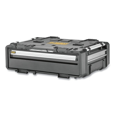 TOUGHSYSTEM® 2.0 DXL™ Workstation Accessory, 2 Shallow Drawers, for 76 cm Workstation, 76 cm L x 56 cm W x 25 cm H, Black