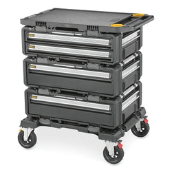 Estación de trabajo modular TOUGHSYSTEM® 2.0 DXL™ 4 en 1, con plataforma rodante, unidad de 2 cajones de 30 pulgadas, 1 cajón profundo, encimera