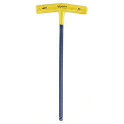 Balldriver T-Handle Hex Keys, 4 mm, 8.7 inches long