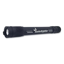 Custom engraved ion flashlight, 2 AAA alkaline batteries (sold separately), 135 lm, black, includes pocket clip.
