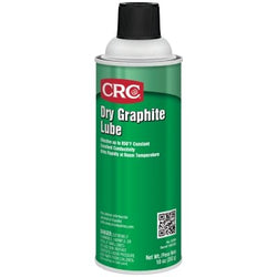 Dry graphite lubricant, 16 oz aerosol can, 10 oz weight