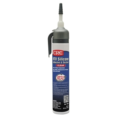 Adhesivo y sellador de silicona RTV, tubo presurizado de 8 oz con boquilla Select-A-BEAD®, 6.5 oz de peso, azul