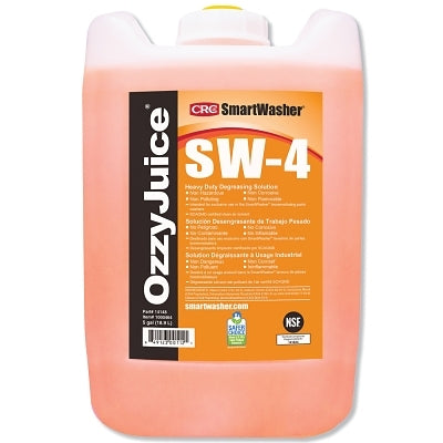Solución desengrasante de alta resistencia OzzyJuice® SW-4, garrafa de 5 galones, aroma suave